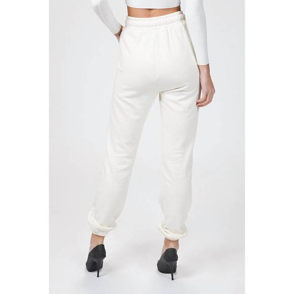 NEW WE WORE WHAT sweatpants jogger in off white - Picture 5 of 5